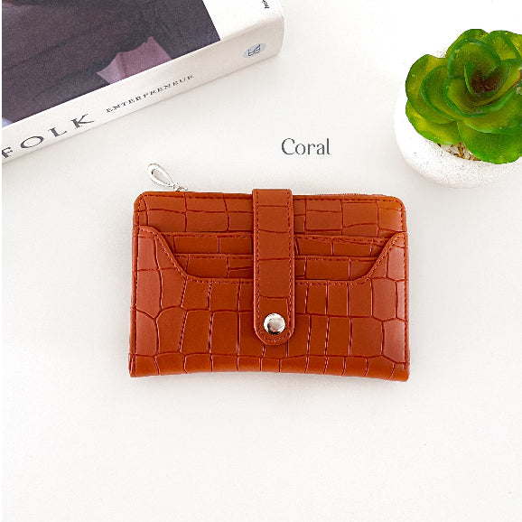 Tweelyforbag Billa Dompet Lipat Wanita Kulit Sintetis