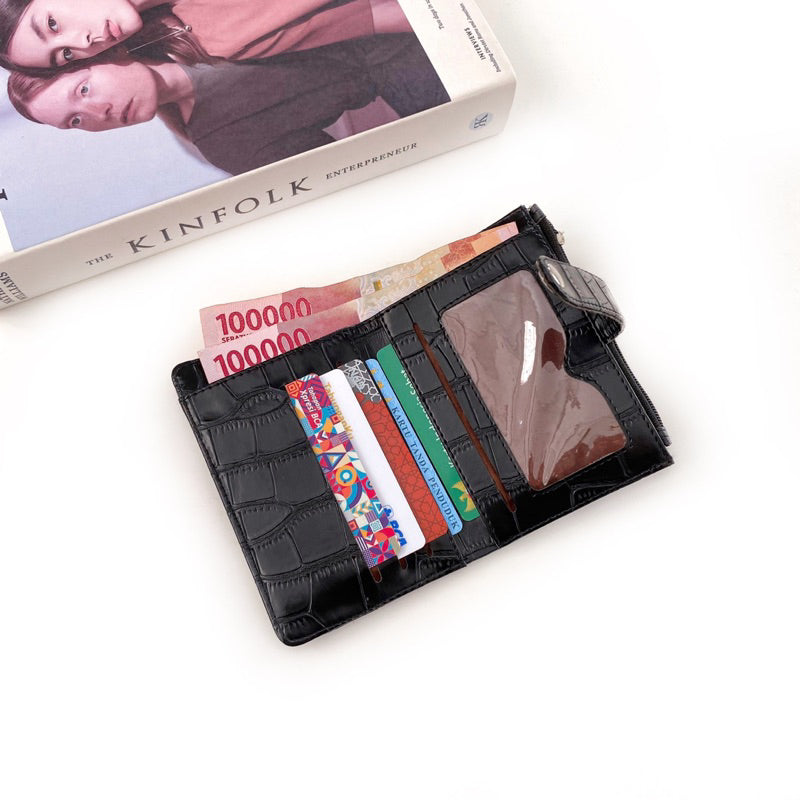 Tweelyforbag Billa Dompet Lipat Wanita Kulit Sintetis