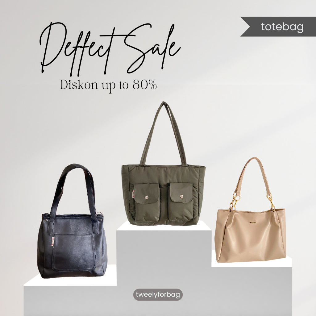 Tweely Deffect Minor Sale Disc Up To 80% - Totebag