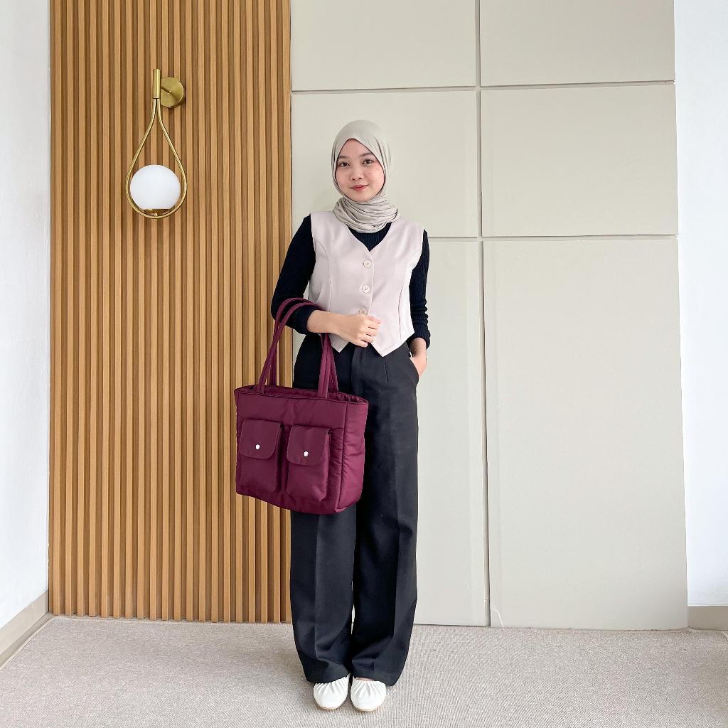 Tweelyforbag Mima Totebag Tas Wanita Parasut Resistant