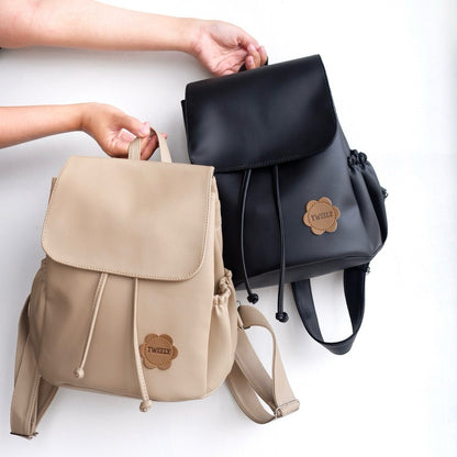 Tweelyforbag Flory Tas Ransel Wanita Kulit Sintetis