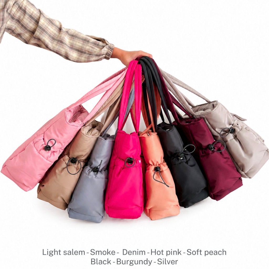 Tweelyforbag Gummy Totebag (Laptop 11inch) Tas Wanita Parasut Resistant