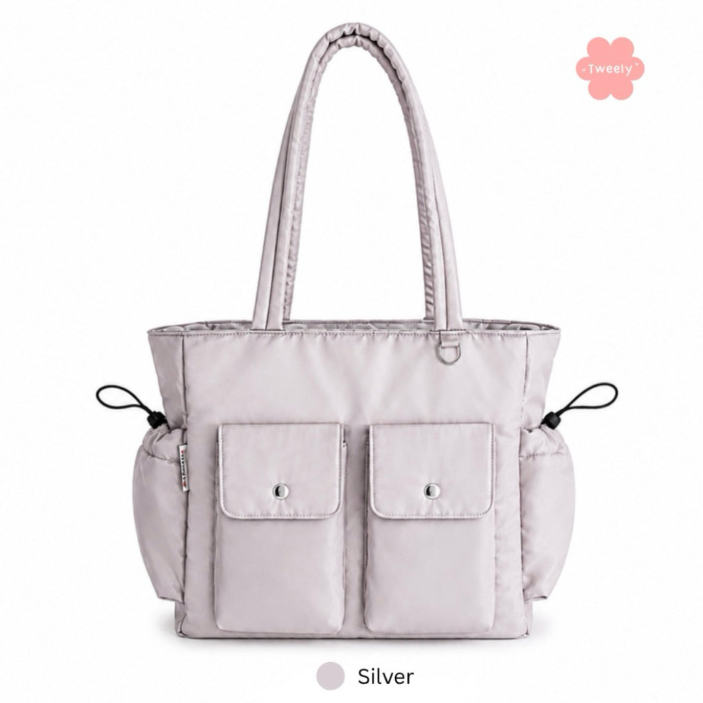 Tweelyforbag Gummy Totebag (Laptop 11inch) Tas Wanita Parasut Resistant
