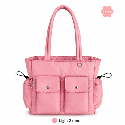 Tweelyforbag Gummy Totebag (Laptop 11inch) Tas Wanita Parasut Resistant