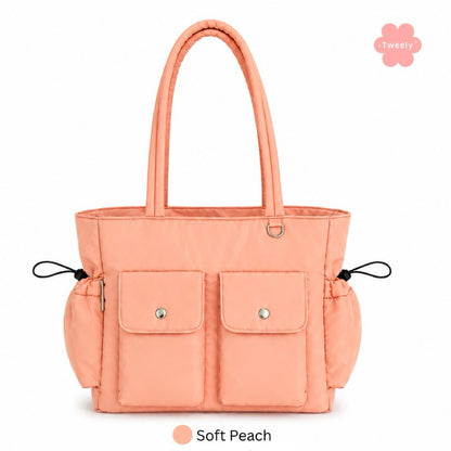 Tweelyforbag Gummy Totebag (Laptop 11inch) Tas Wanita Parasut Resistant