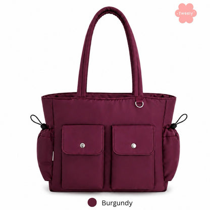 Tweelyforbag Gummy Totebag (Laptop 11inch) Tas Wanita Parasut Resistant