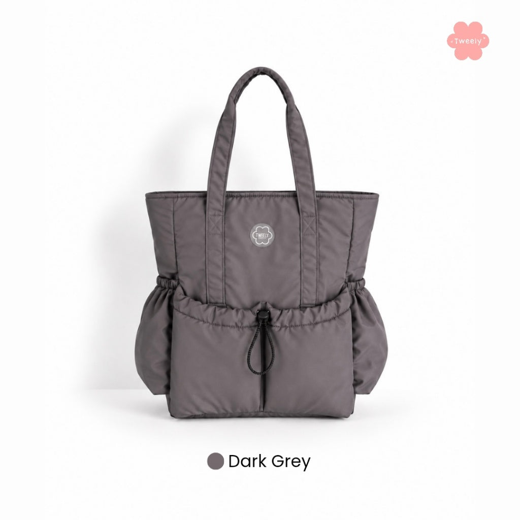 Tweelyforbag Mimo Totepack (Laptop 13inch) Tas Ransel Wanita Parasut Premium