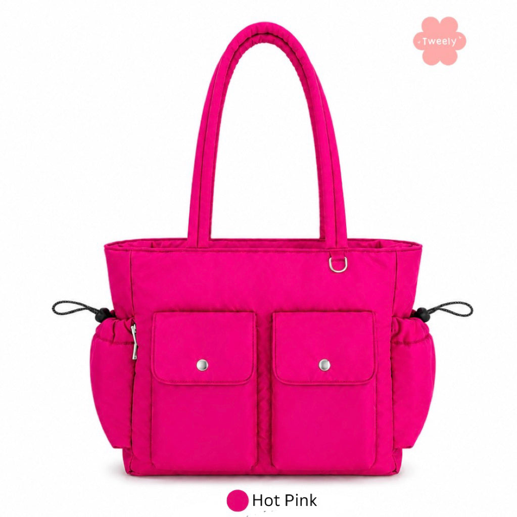 Tweelyforbag Gummy Totebag (Laptop 11inch) Tas Wanita Parasut Resistant