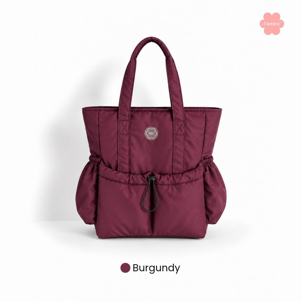 Tweelyforbag Mimo Totepack (Laptop 13inch) Tas Ransel Wanita Parasut Premium