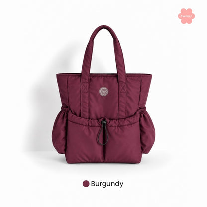 Tweelyforbag Mimo Totepack (Laptop 13inch) Tas Ransel Wanita Parasut Premium