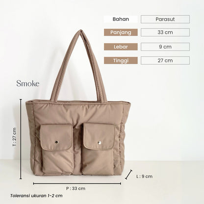 Tweelyforbag Mima Totebag Tas Wanita Parasut Resistant