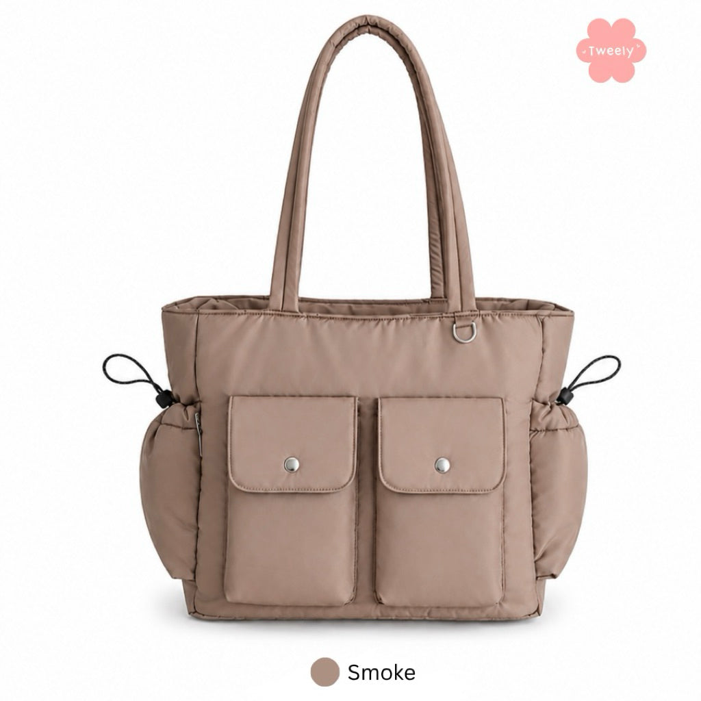 Tweelyforbag Gummy Totebag (Laptop 11inch) Tas Wanita Parasut Resistant