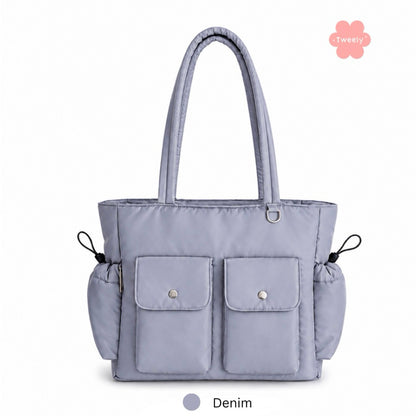 Tweelyforbag Gummy Totebag (Laptop 11inch) Tas Wanita Parasut Resistant