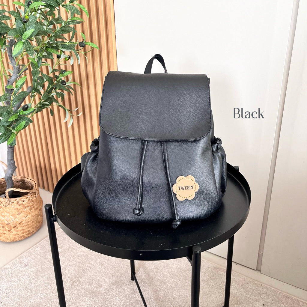 Tweelyforbag Flory Tas Ransel Wanita Kulit Sintetis