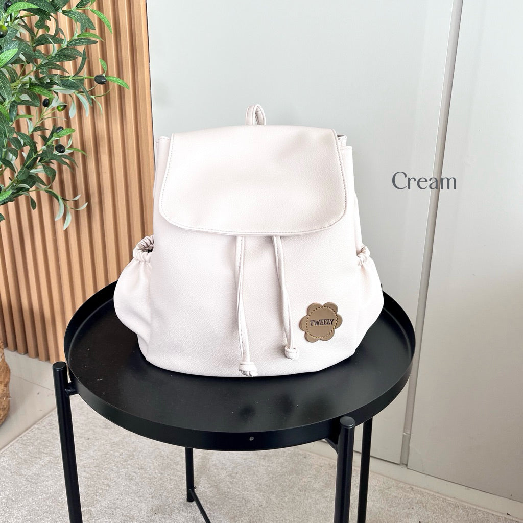 Tweelyforbag Flory Tas Ransel Wanita Kulit Sintetis
