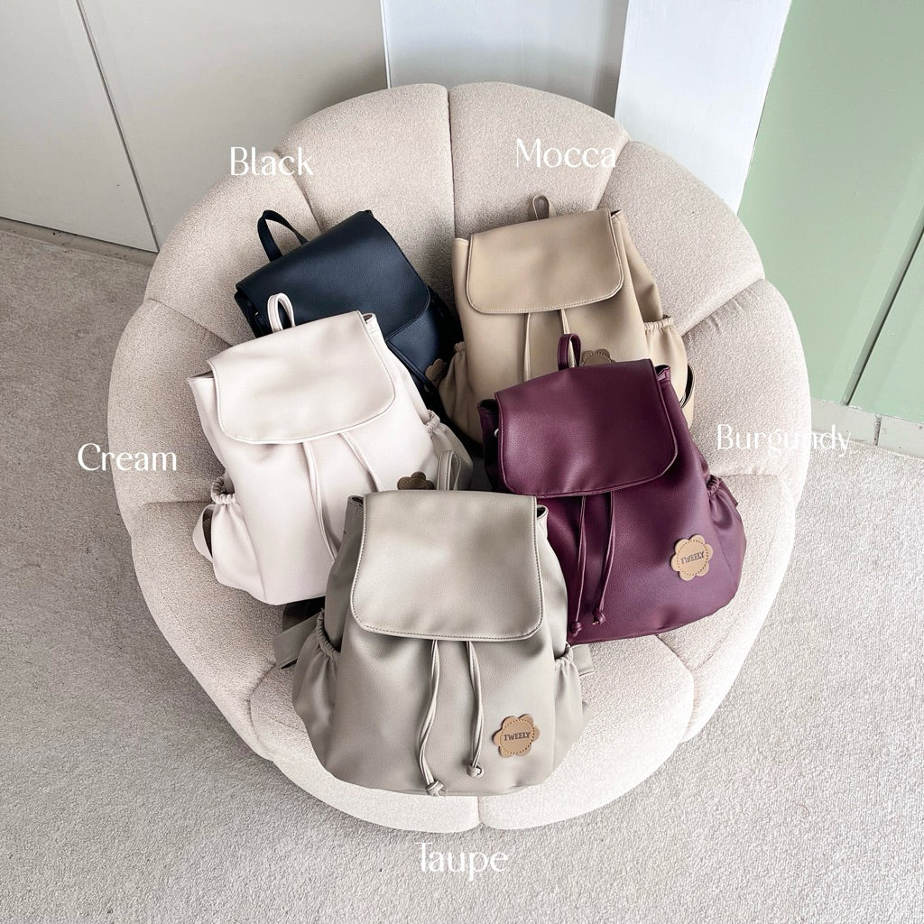 Tweelyforbag Flory Tas Ransel Wanita Kulit Sintetis